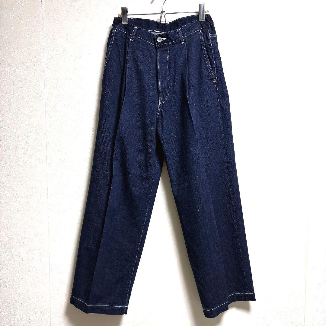 marka センタープレス デニムパンツ ジーンズ markaware マーカ