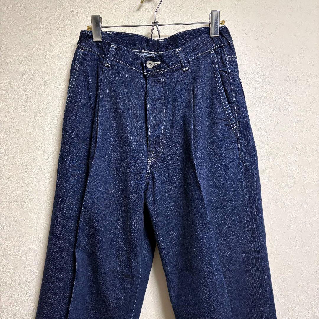 marka センタープレス デニムパンツ ジーンズ markaware マーカ