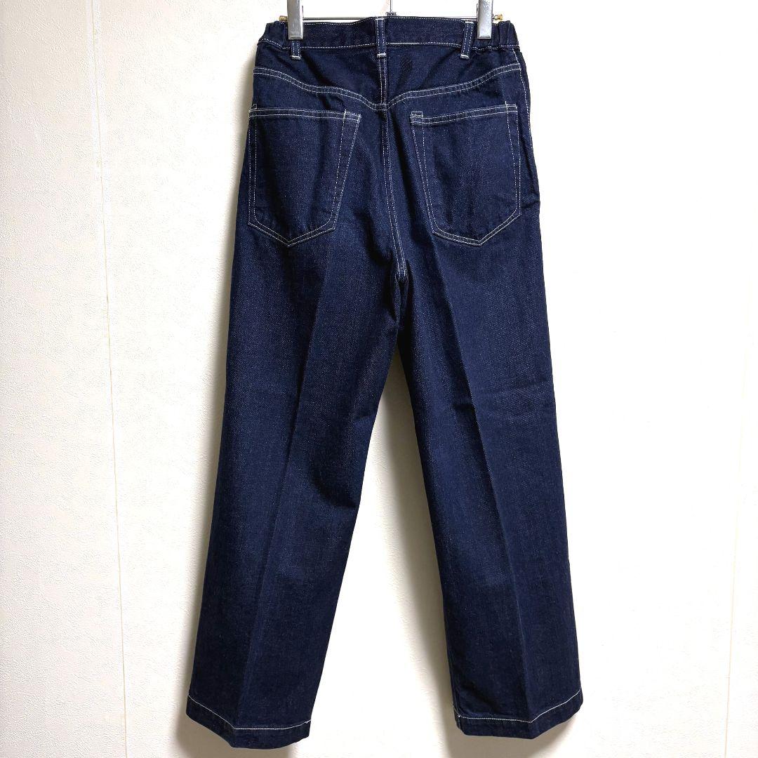 marka センタープレス デニムパンツ ジーンズ markaware マーカ