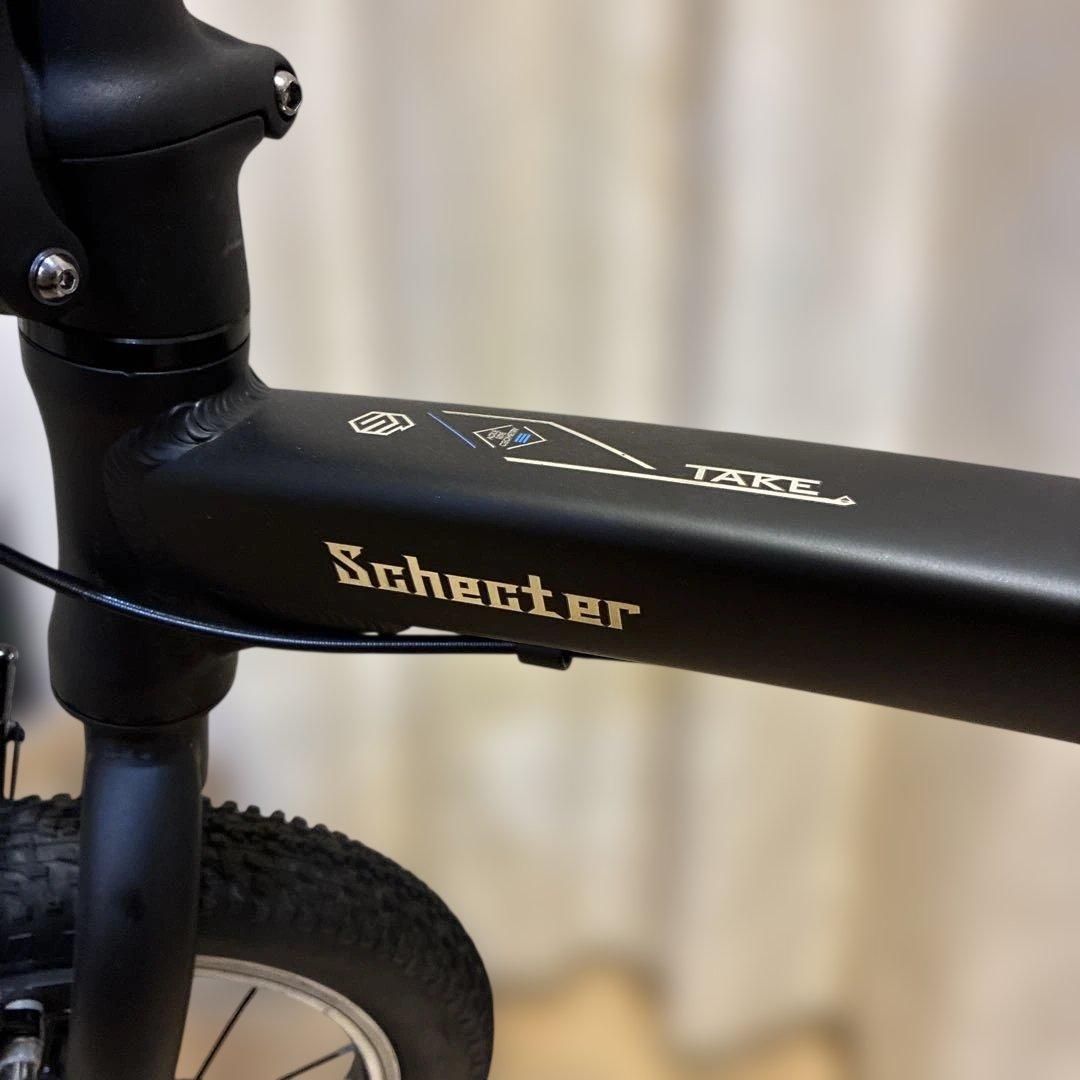 手渡し限定　Schecter 折りたたみ自転車 黒