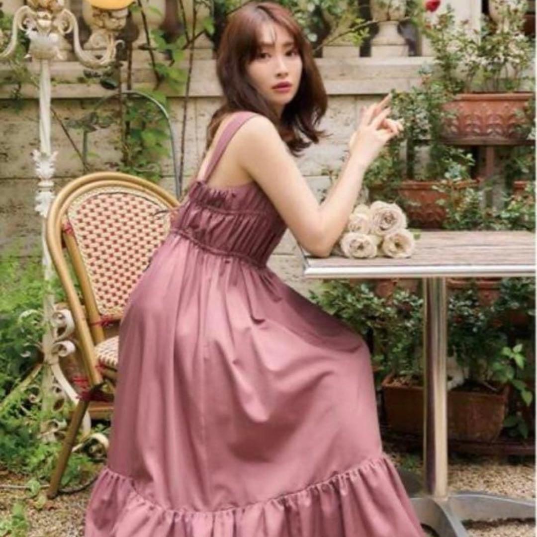 ワンピース Herlipto Double Bow Summer Long Dress