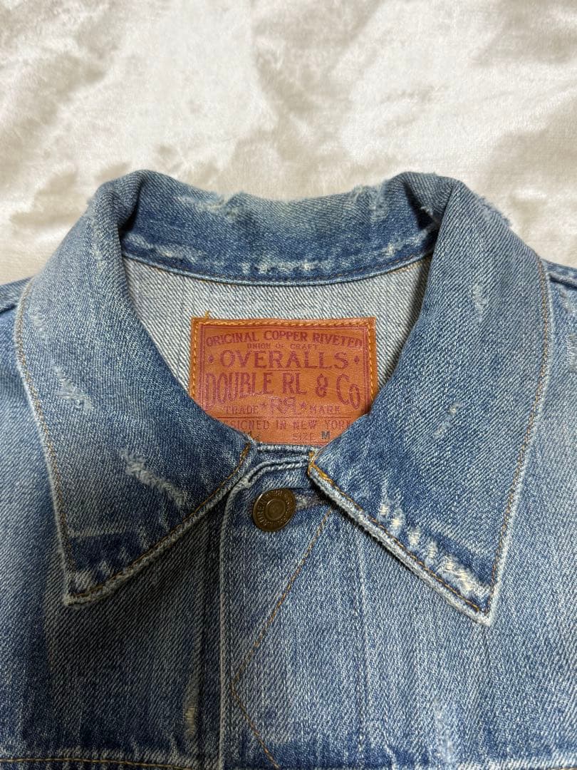 RRL ダブルアールエル USED加工 ニューローパー デニムジャケット