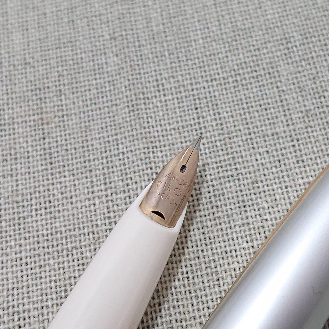 パイロット pilot 14k 14金 万年筆 花柄