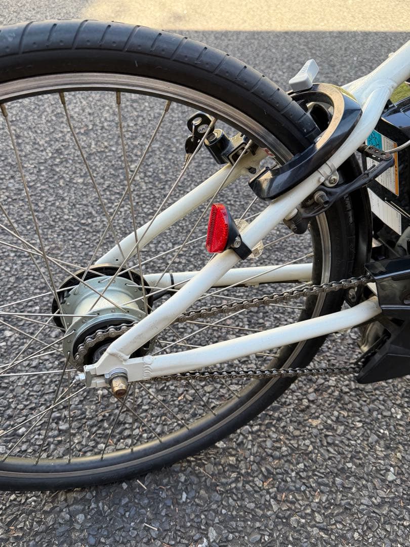 ヤマハ　スポーツ電動自転車　パス ブレイス　YAMAHA 2023年購入　白