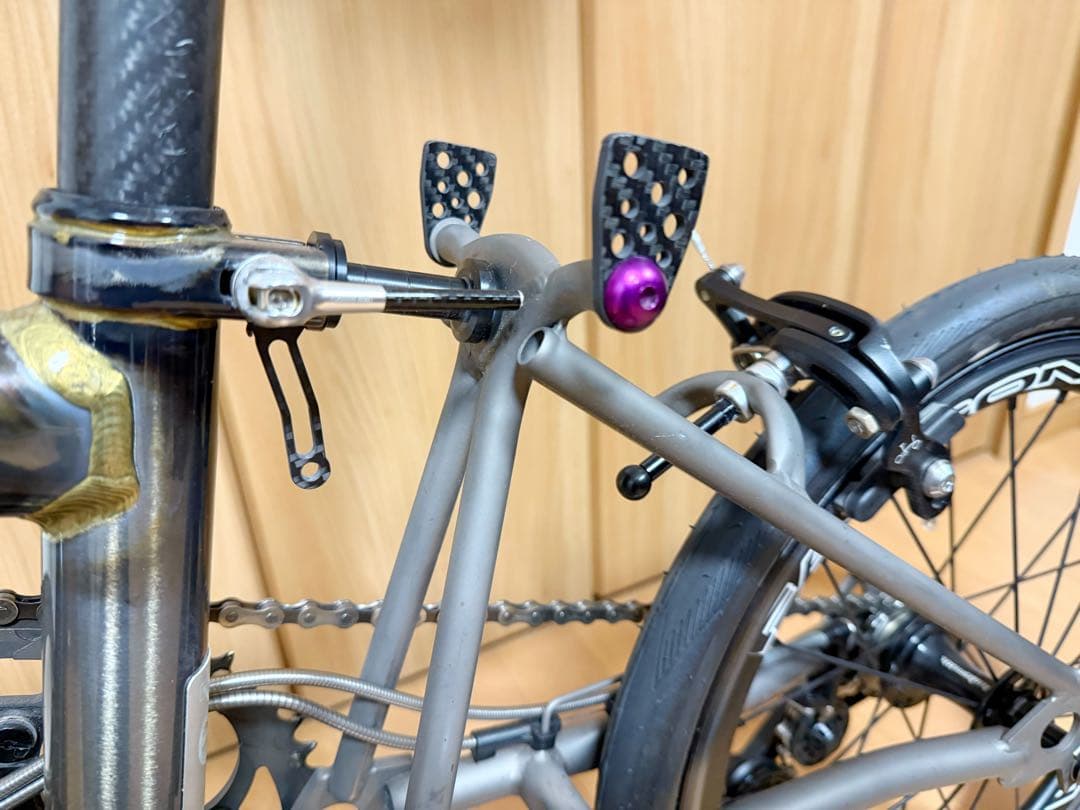 ブロンプトン　チタン　BROMPTON S2L-X RAWカラー　カスタム