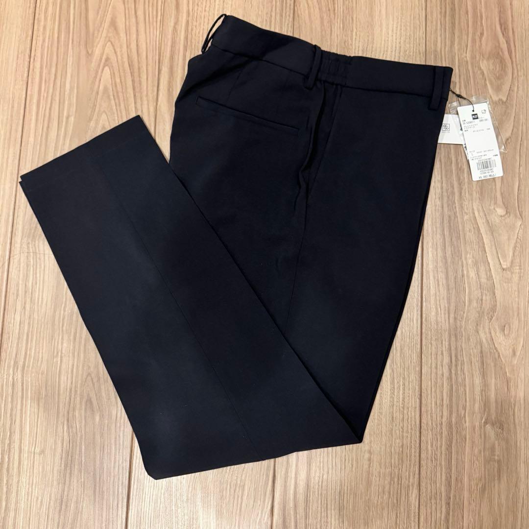 PLST ネイビー スラックス サイズL