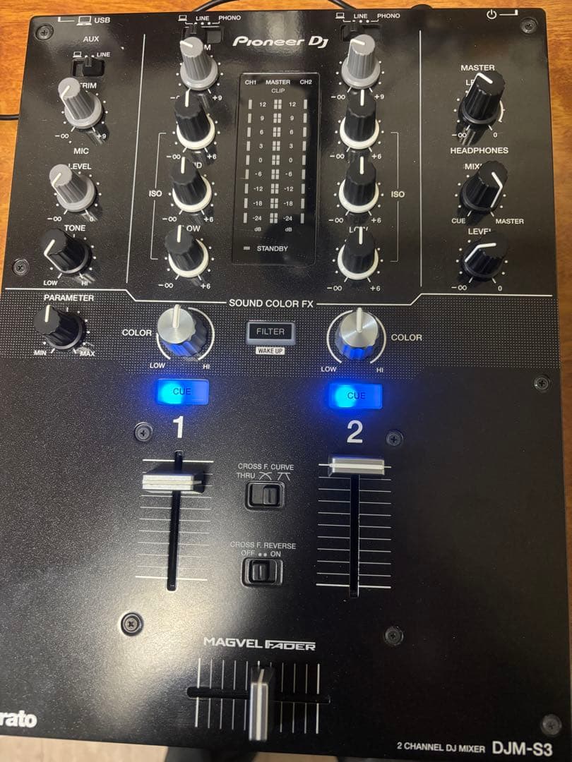 DJ機材 DJM-S3 & DECKSAVER