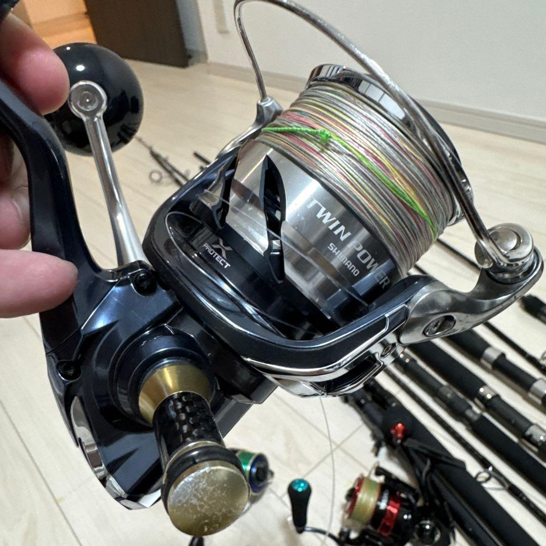 釣り引退品、コルトスナイパー、ツインパワー、その他