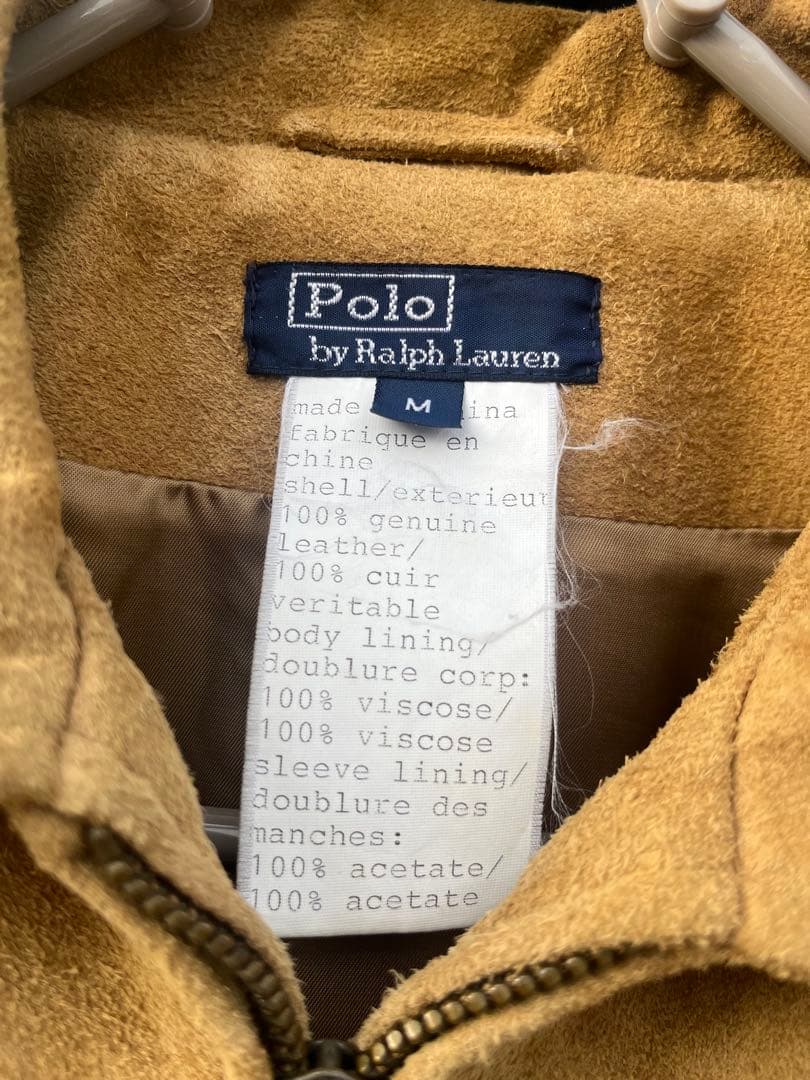 S*n様 希少　Polo by Ralph Lauren スエード　レザー　ジャ