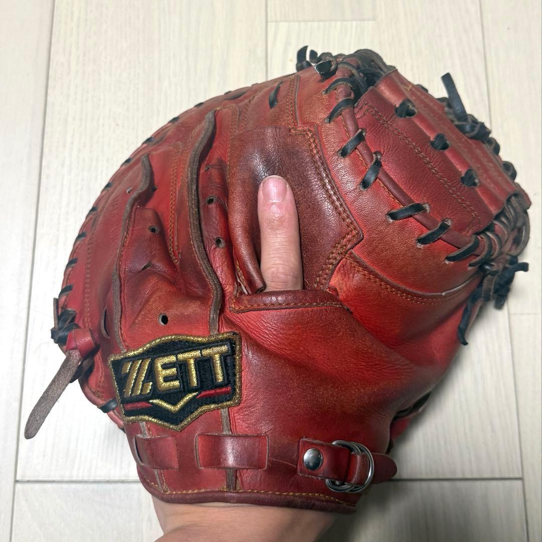 ZETTプロステイタス硬式キャッチャーミット