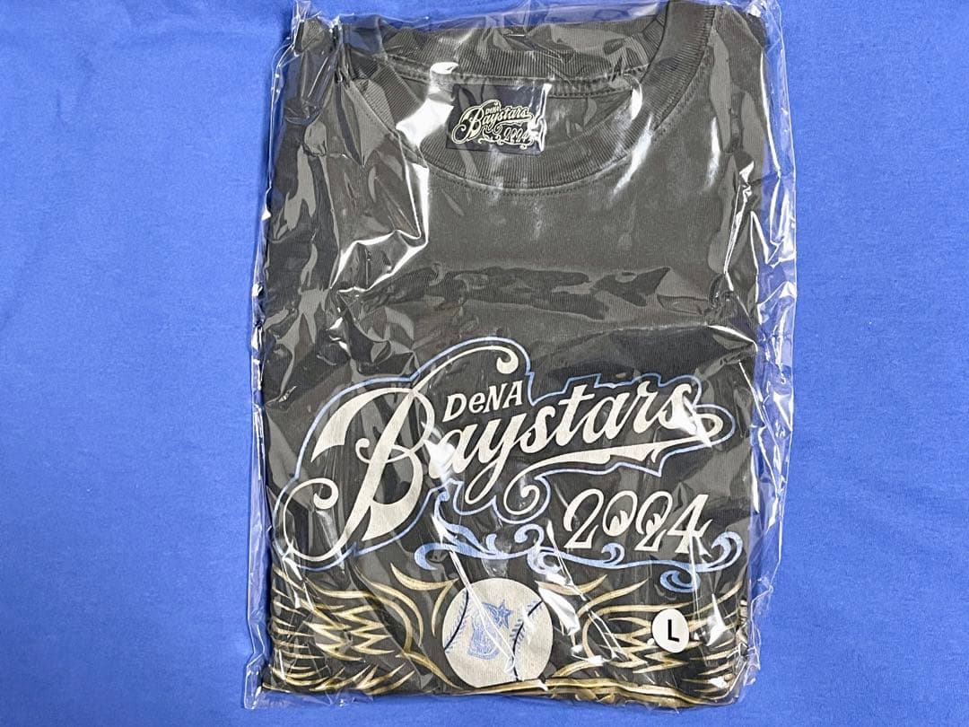 横浜DeNAベイスターズ×MOONEYES/ビンテージTシャツ Lサイズ 黒