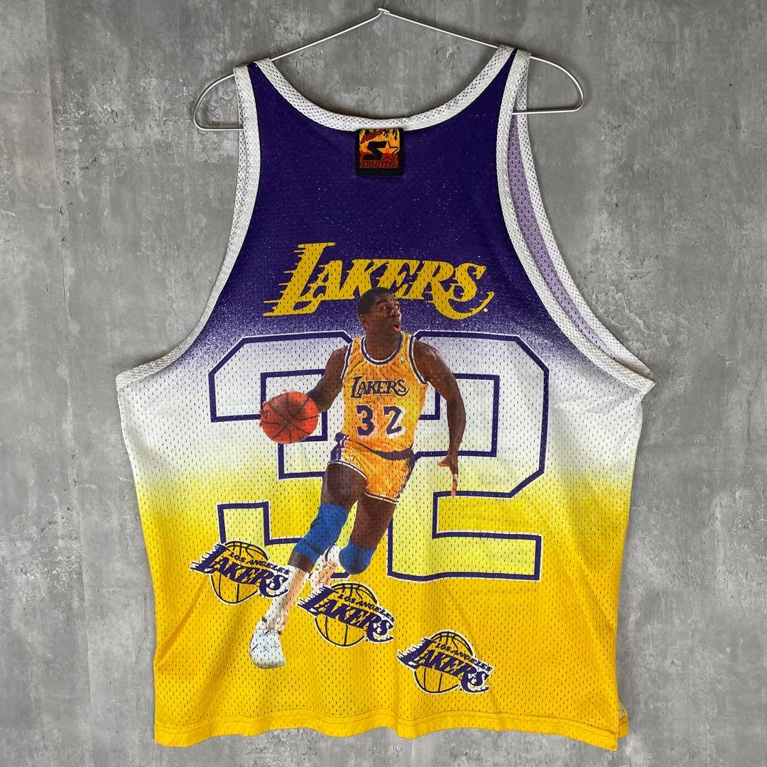 【USA製】STARTER 90's 希少LAKERS タンクトップ