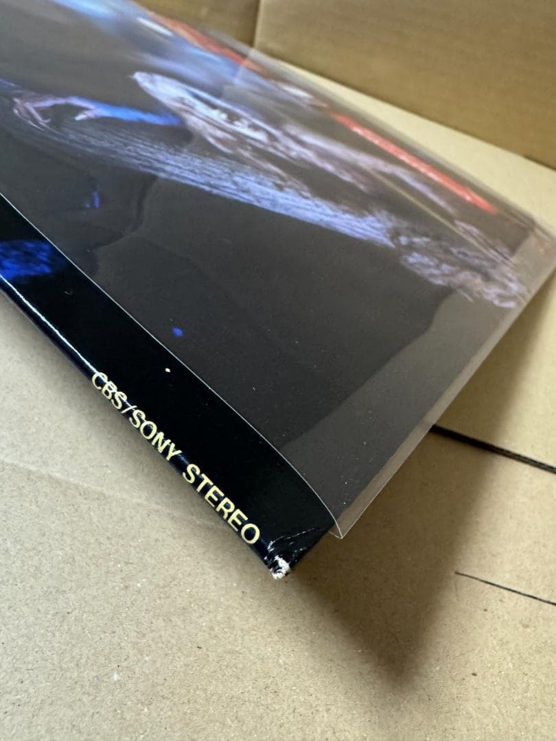 帯付き ＬＰレコード 中古 美品 現状品 月に吠える オジーオズボーン シール無