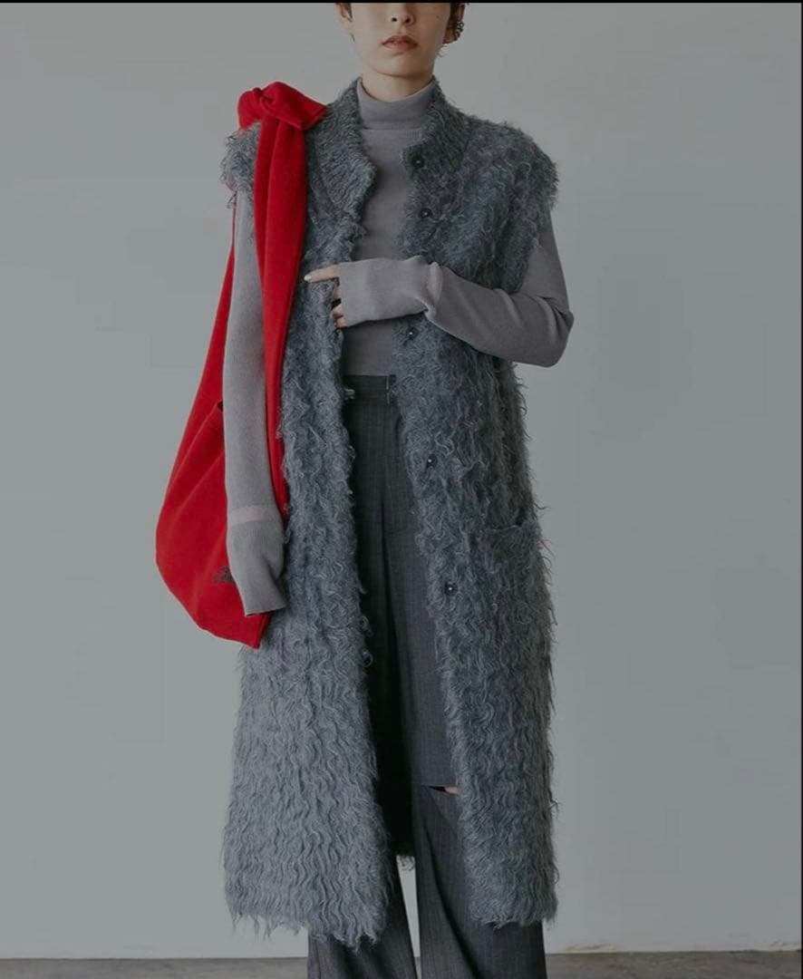 新品★ SUPER BRUSHED LONG VEST