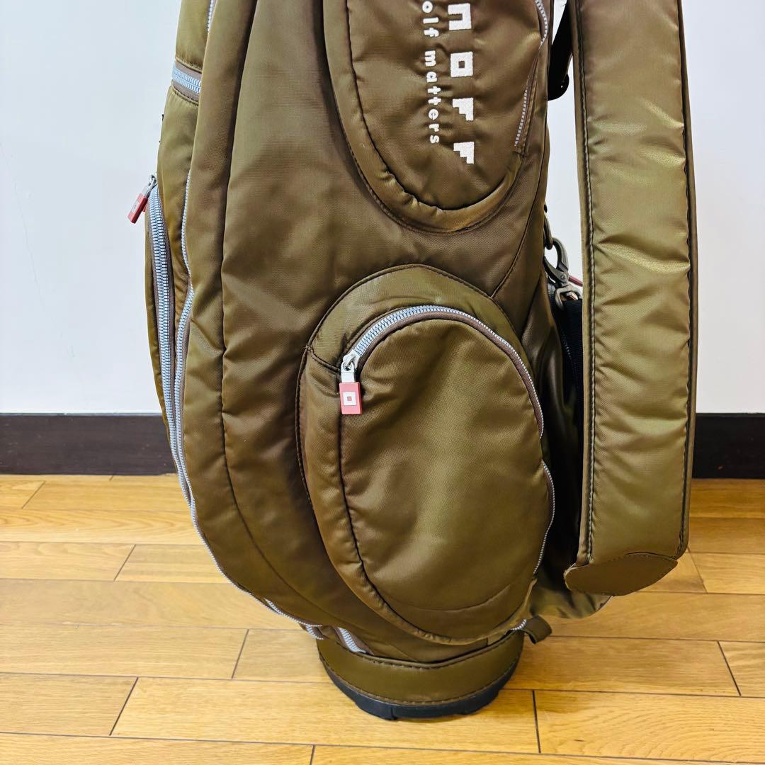 【希少品】　ONOFF キャディバッグ　ゴルフバッグ送料込み