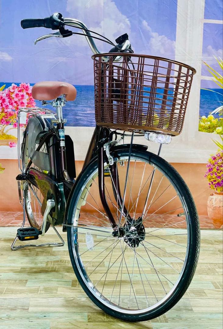 ヤマハPASナチュラS⭐️24インチ！シティタイプ電動アシスト自転車Y2538