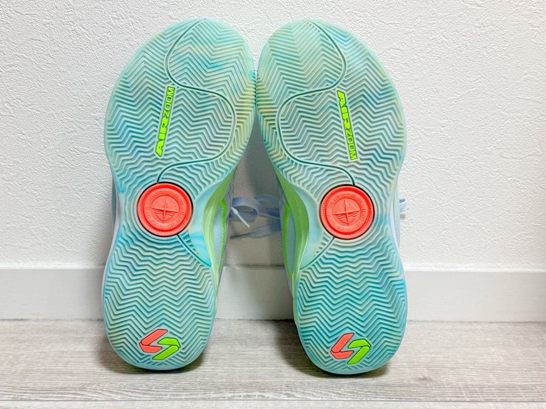 【格安】Luka 4 PF Navigator jordan バッシュ 水色 白