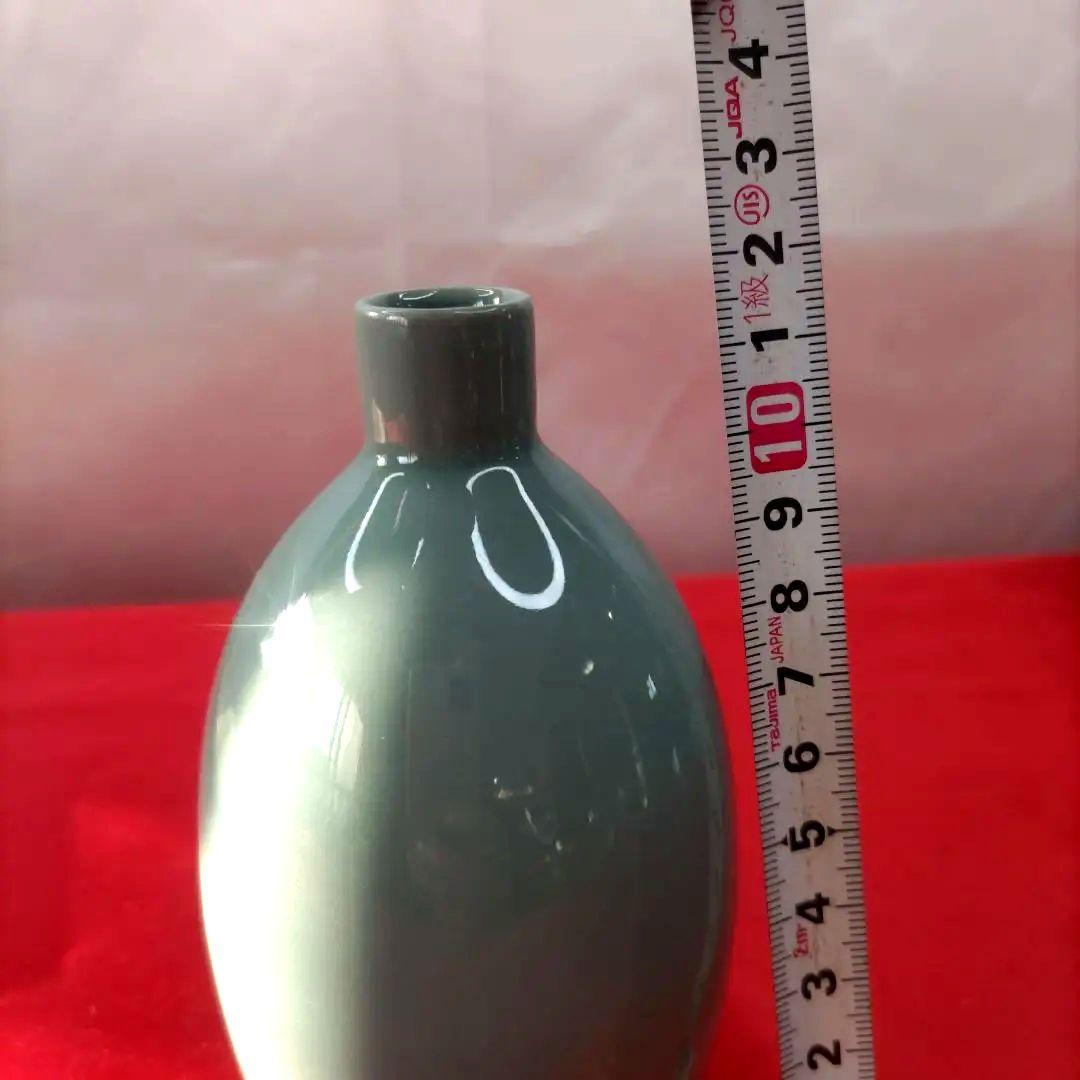 【未使用】京焼　蘇山　3代諏訪蘇山　青磁　徳利1客盃2客　酒器セット　共箱陶歴付
