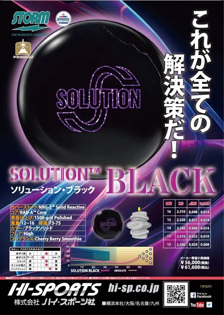 ストーム　ソリューション 15ポンド