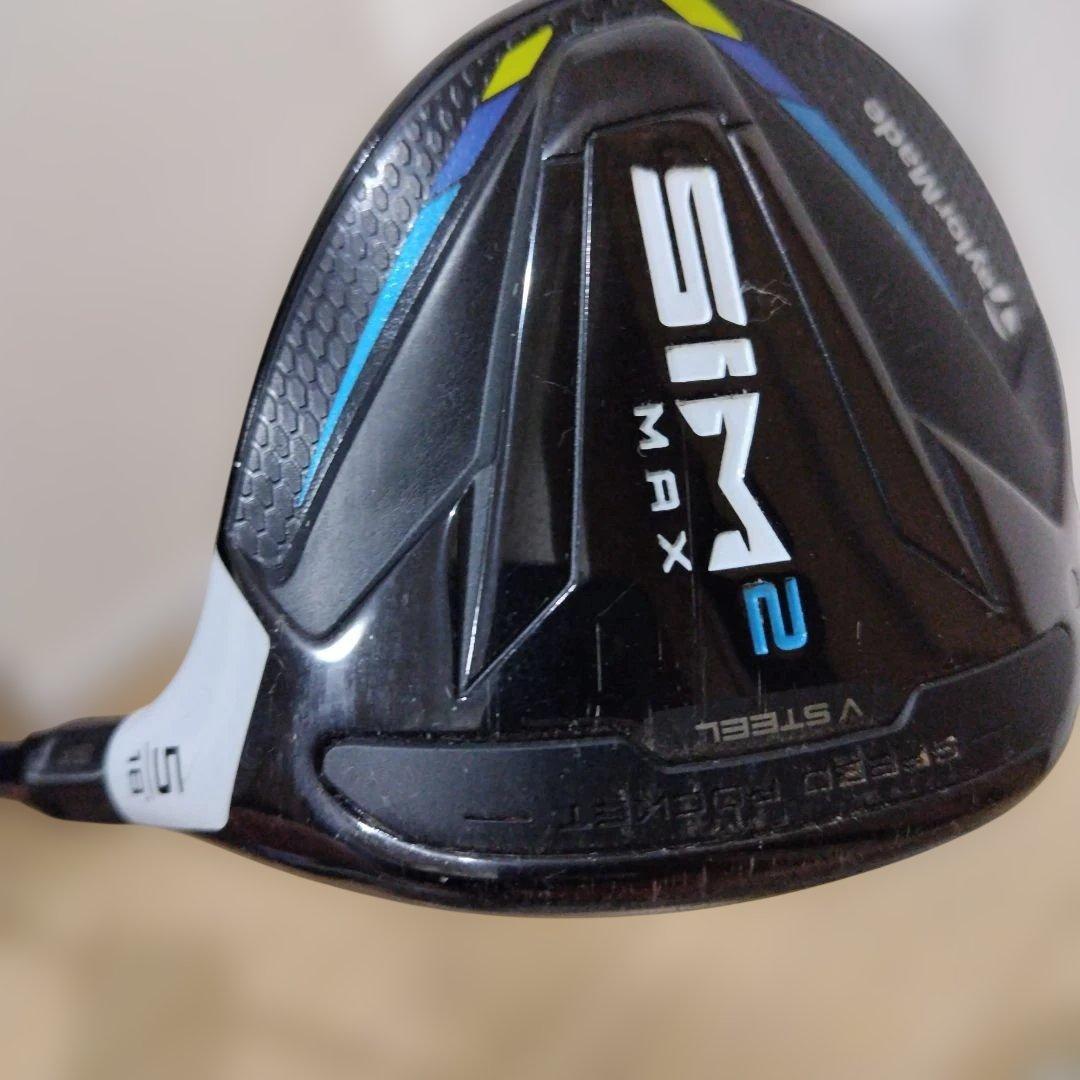 SIM2 MAX フェアウェイウッド5w FLEX-S ヘッドカバー付