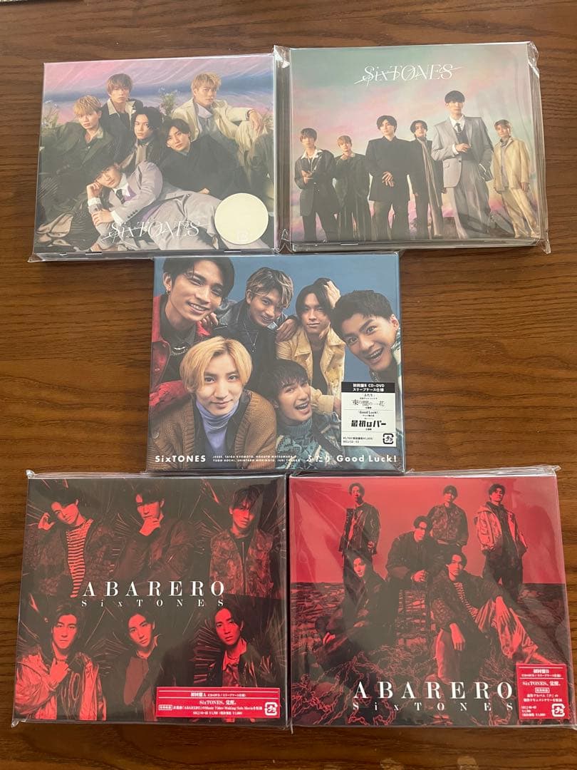 SixTONES Blu-ray、CD まとめ売り