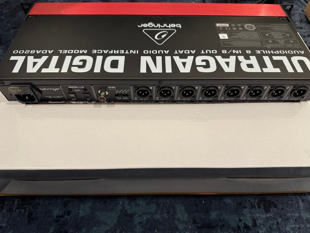 配信機器・PA機器・レコーディング機器 behringer ULTRAGAIN DIGITAL ADA8200