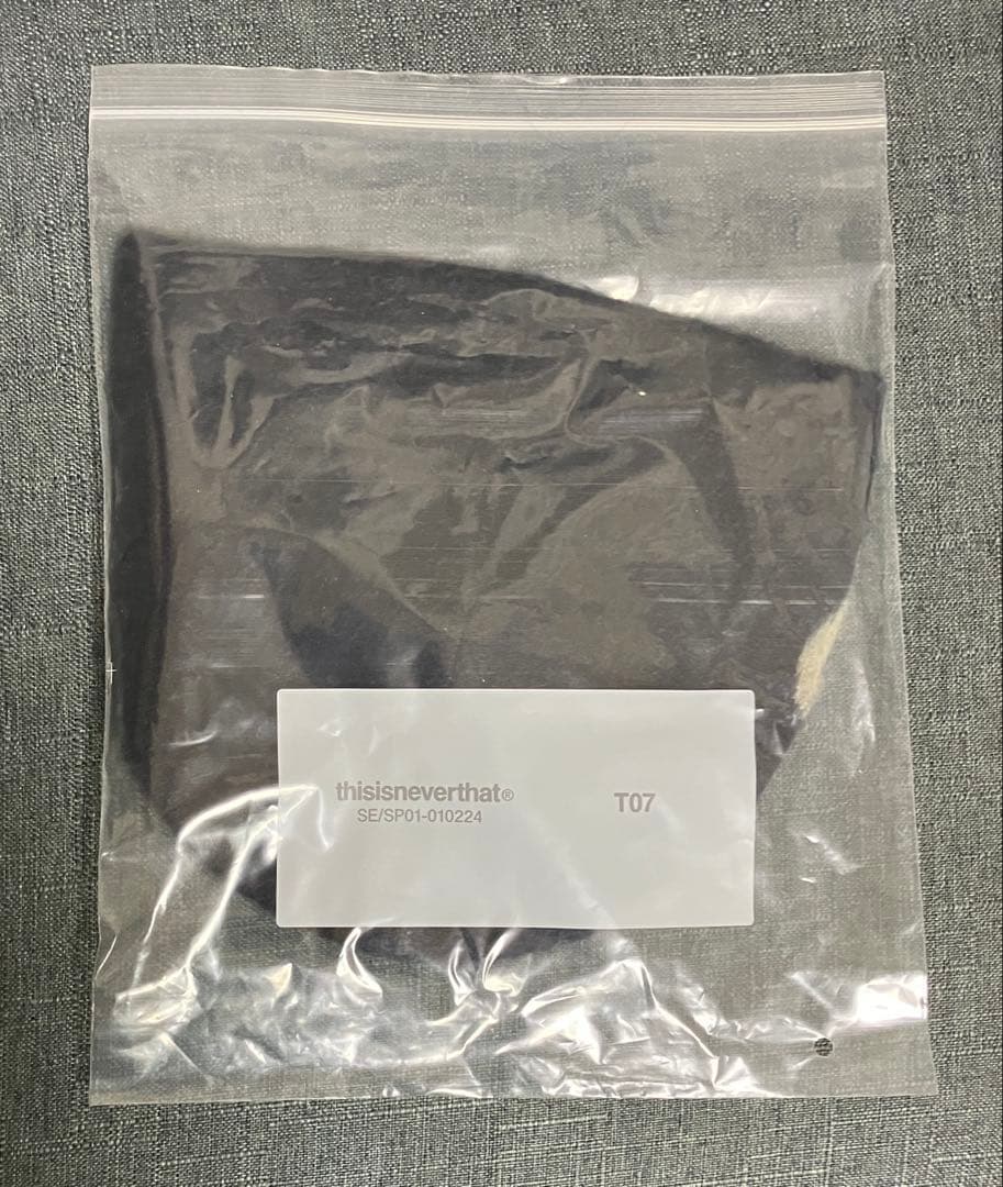 新品　ディスイズネバーザット Beanie ダークネイビー
