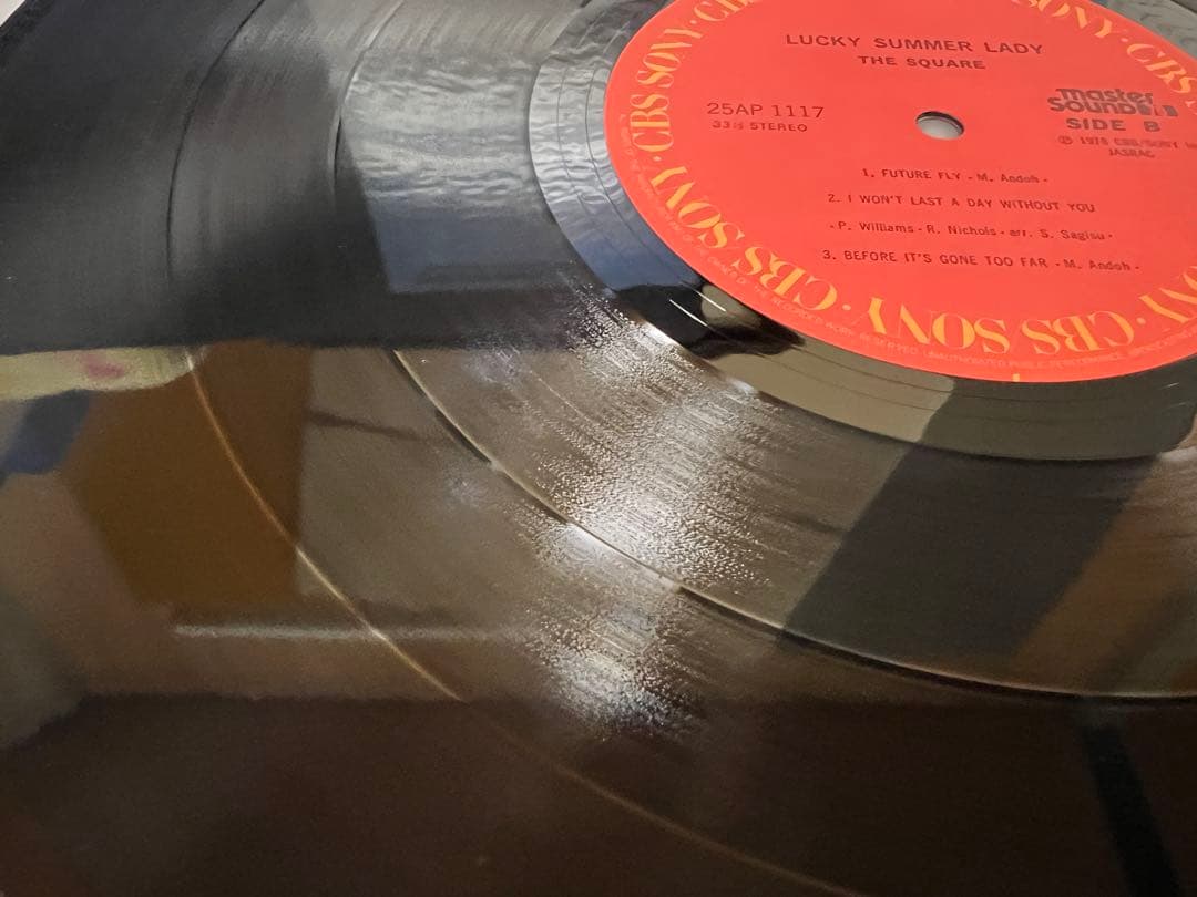 ザ・スクエア ラッキー・サマー・レディー 25AP1117 LP 1978年
