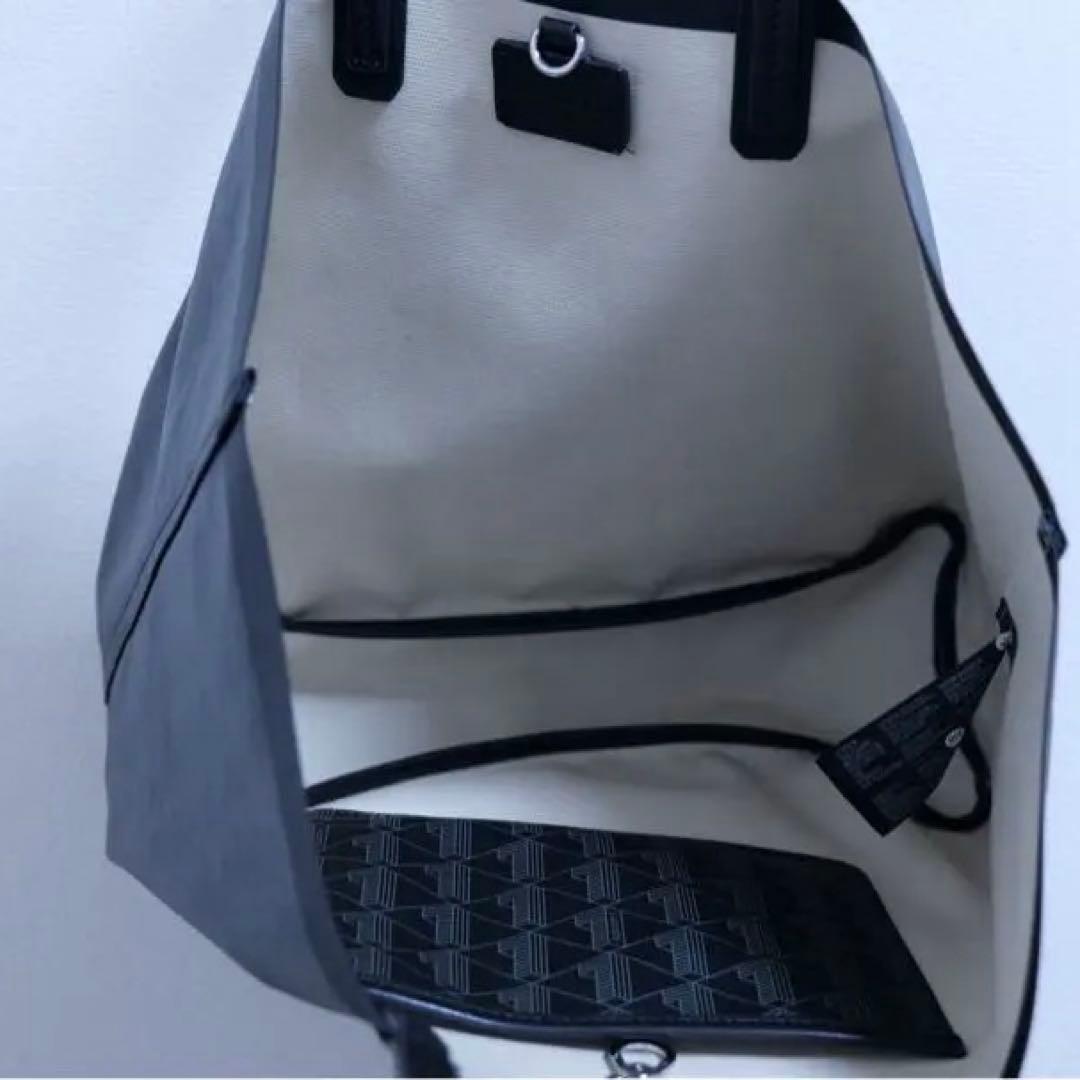 【未使用】LACOSTE トートバッグ 黒 A4収納 通勤通学