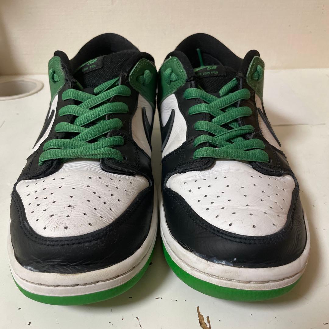 Nike Dunk Low ホワイト/ブラック/グリーン