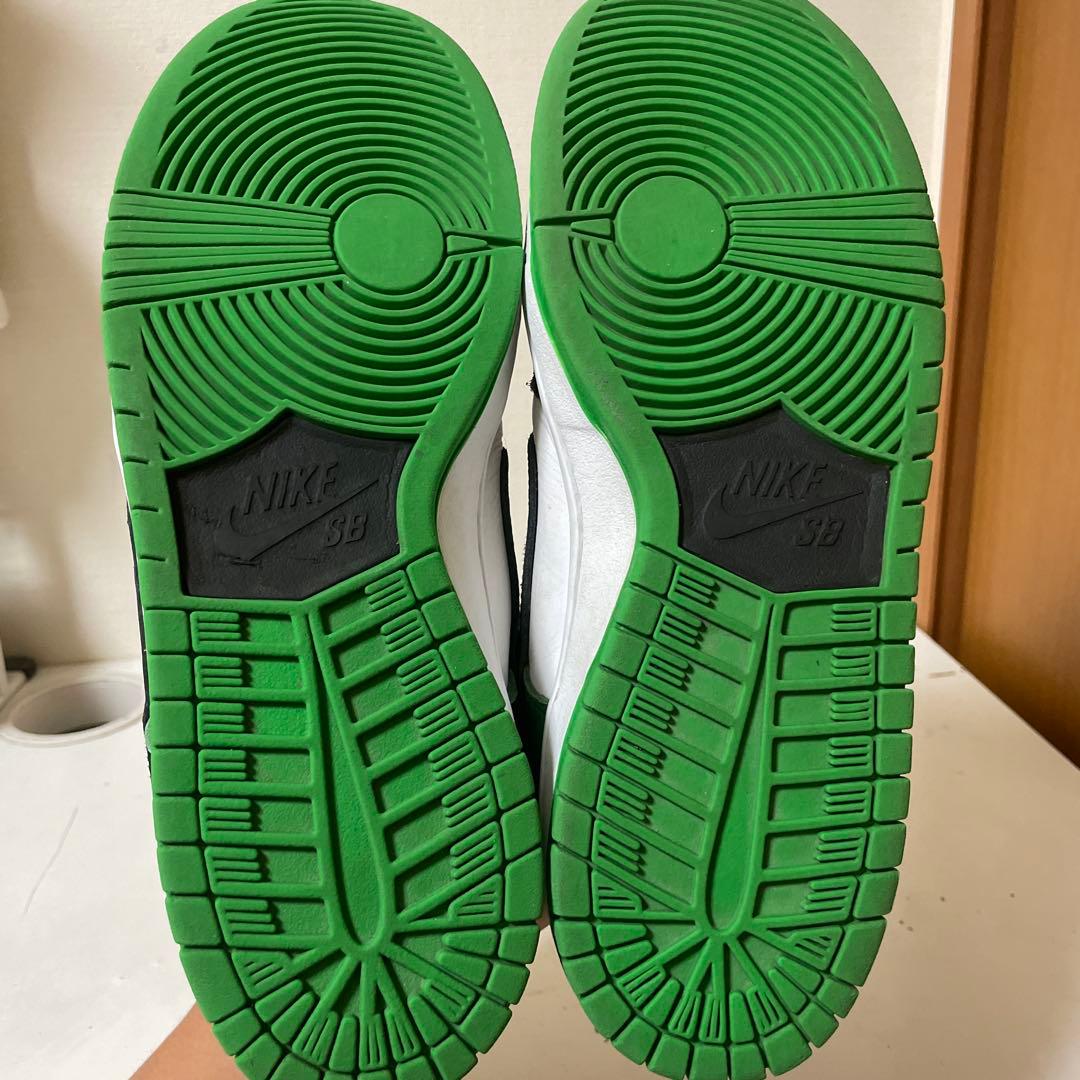 Nike Dunk Low ホワイト/ブラック/グリーン