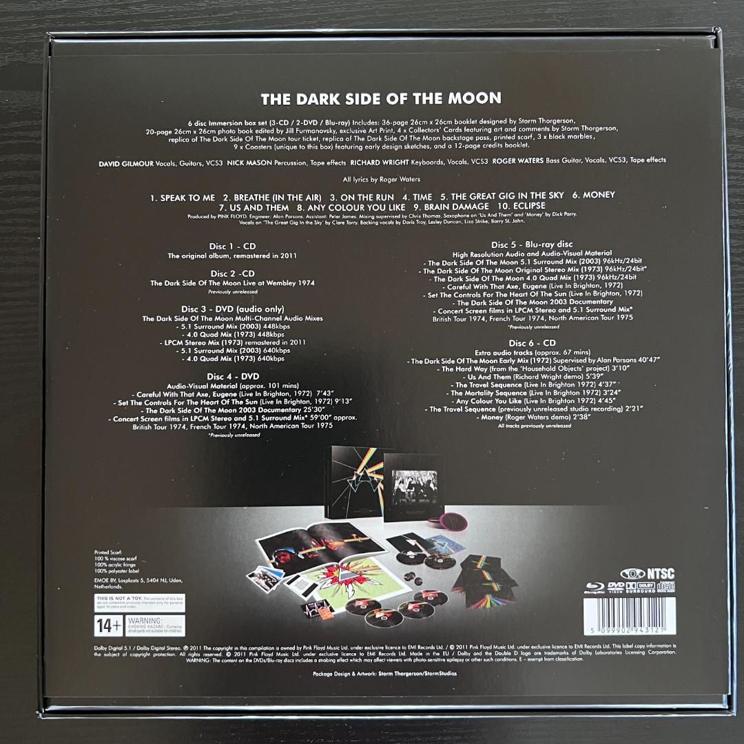 洋楽 Pink Floyd / Dark Side Of The Moon / Box
