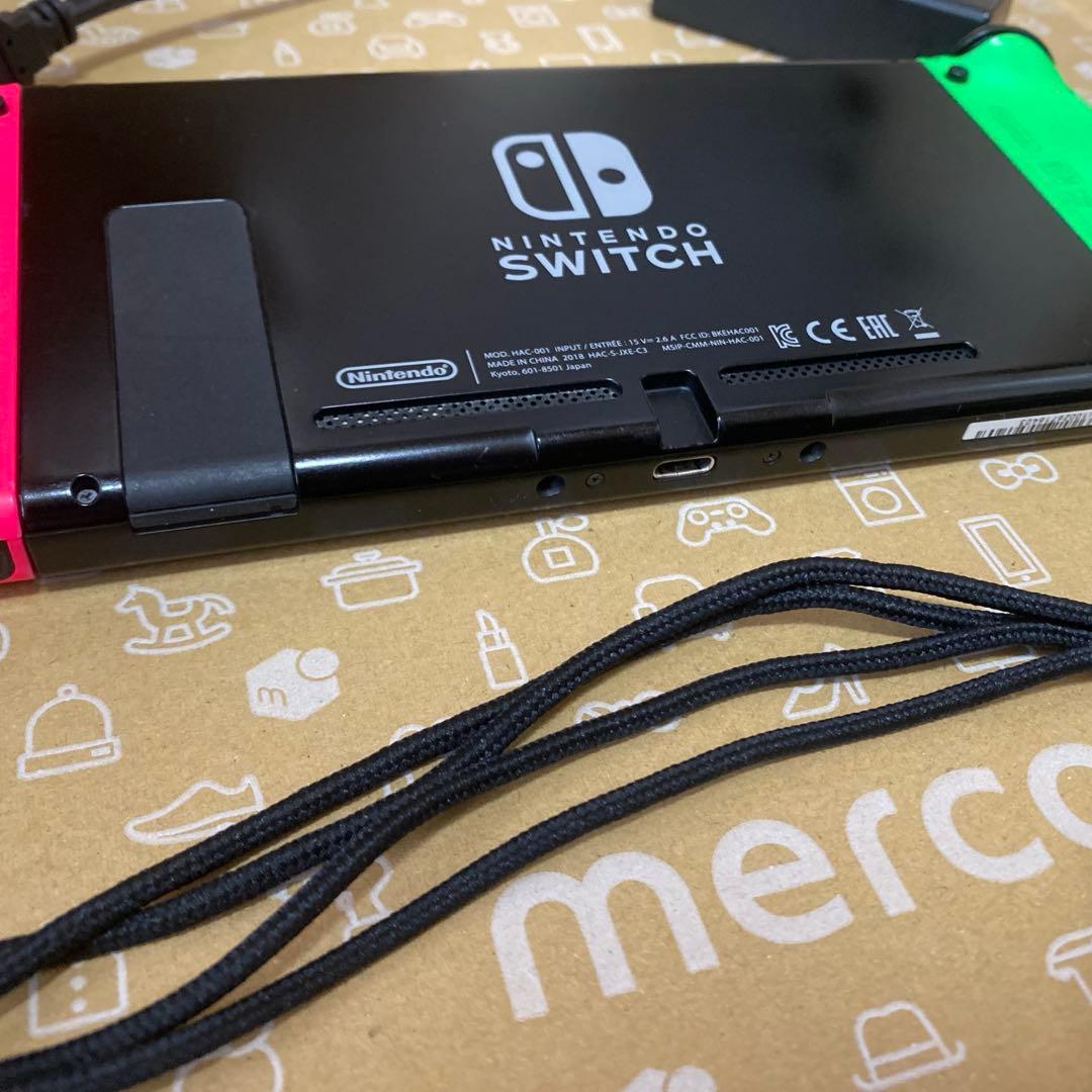 Nintendo Switch +ケース、SDカード128GB、LANアダプター