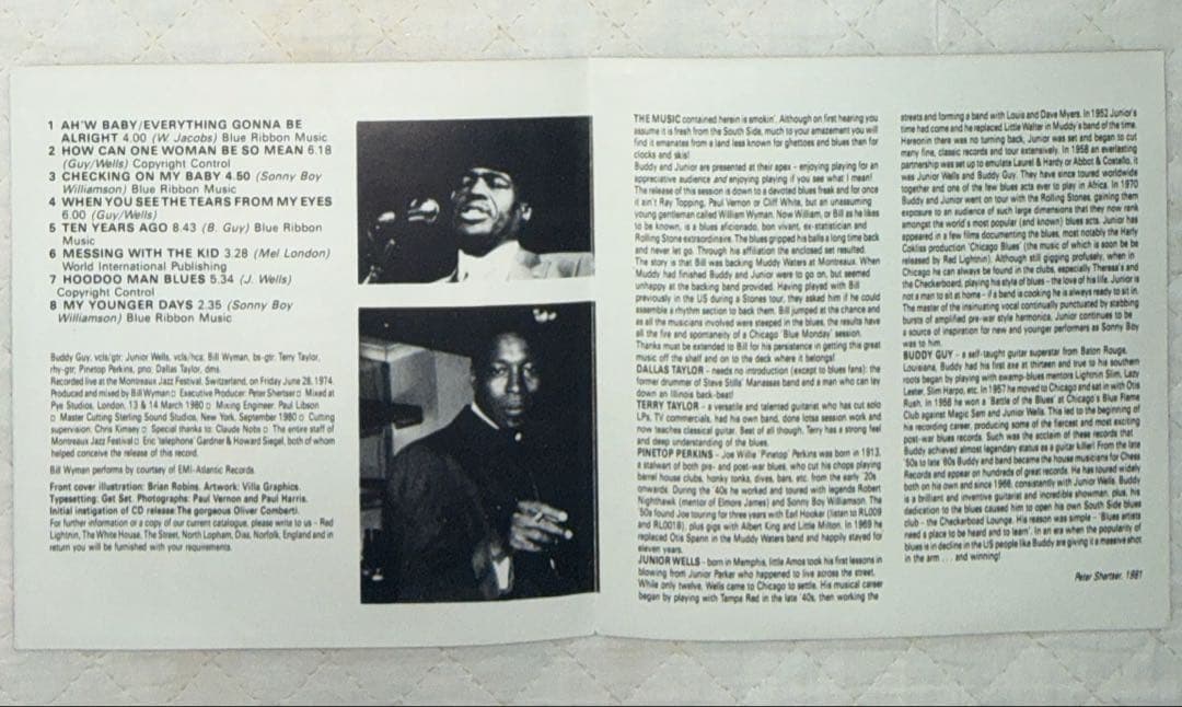 BUDDY GUY & JUNIOR WELLS / DRINKIN' TNT〜