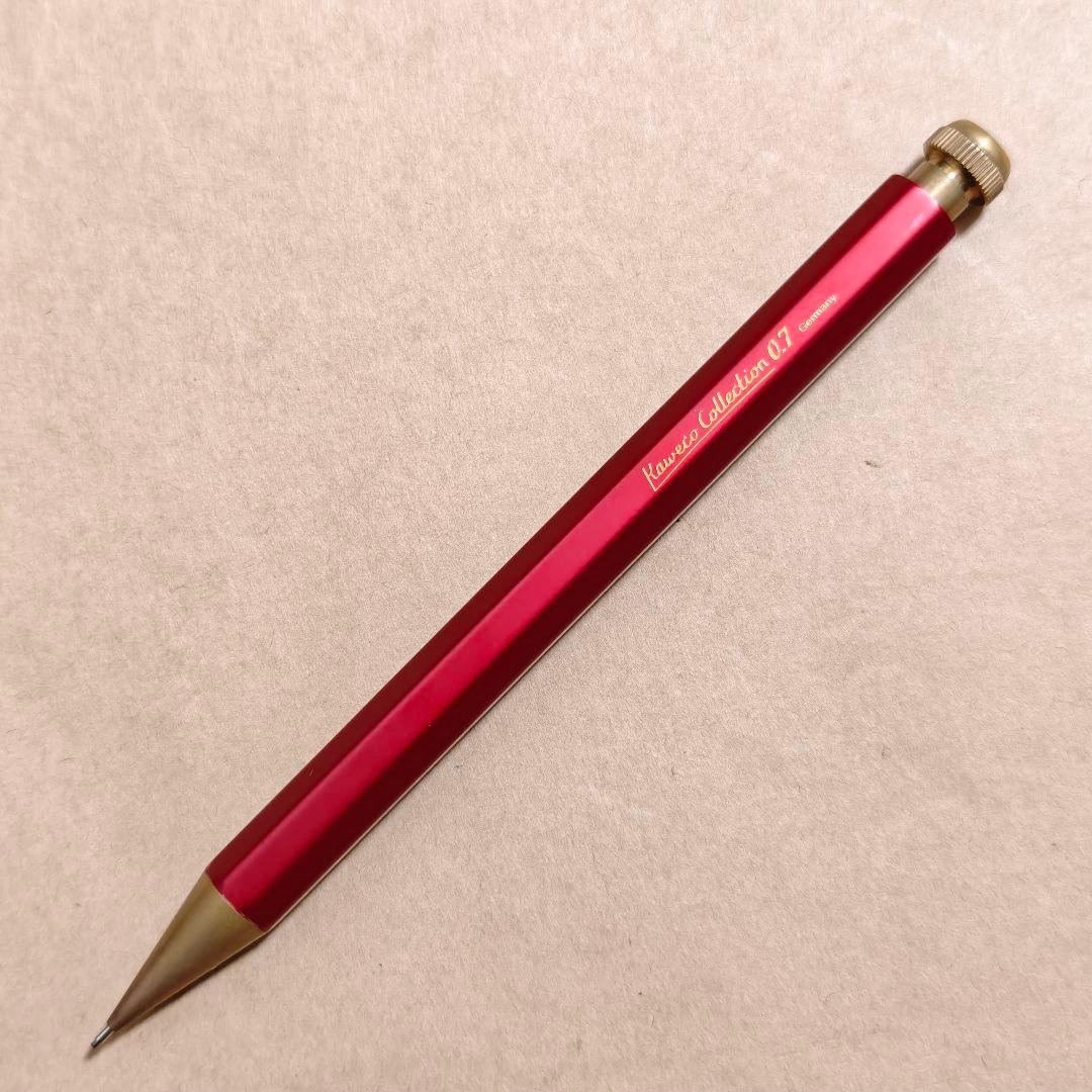 カヴェココレクション シャープペンシル 0.7mm レッド