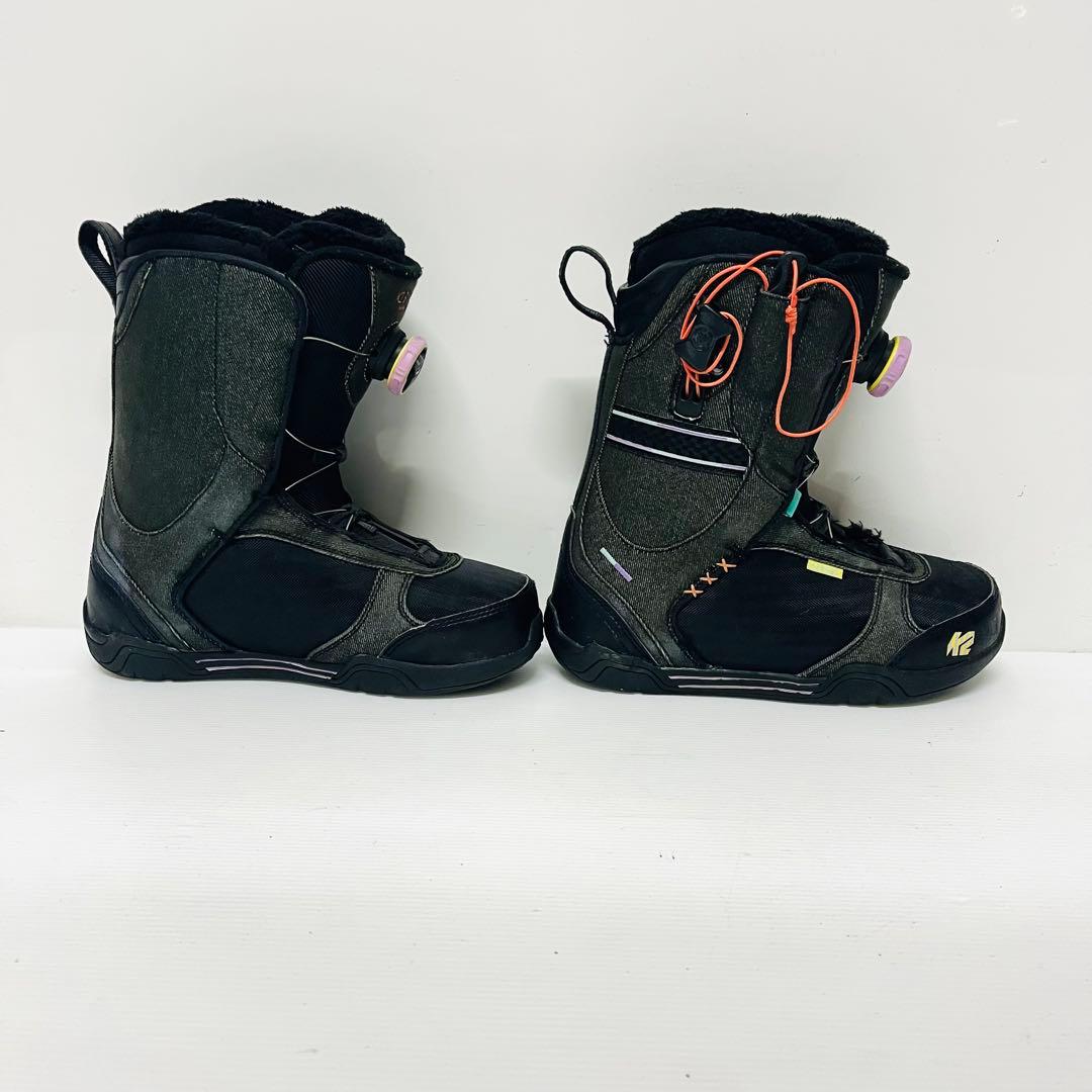 レディース　スノボ3点セット　スノーボード　ROXY ロキシー　K2 ボアブーツ