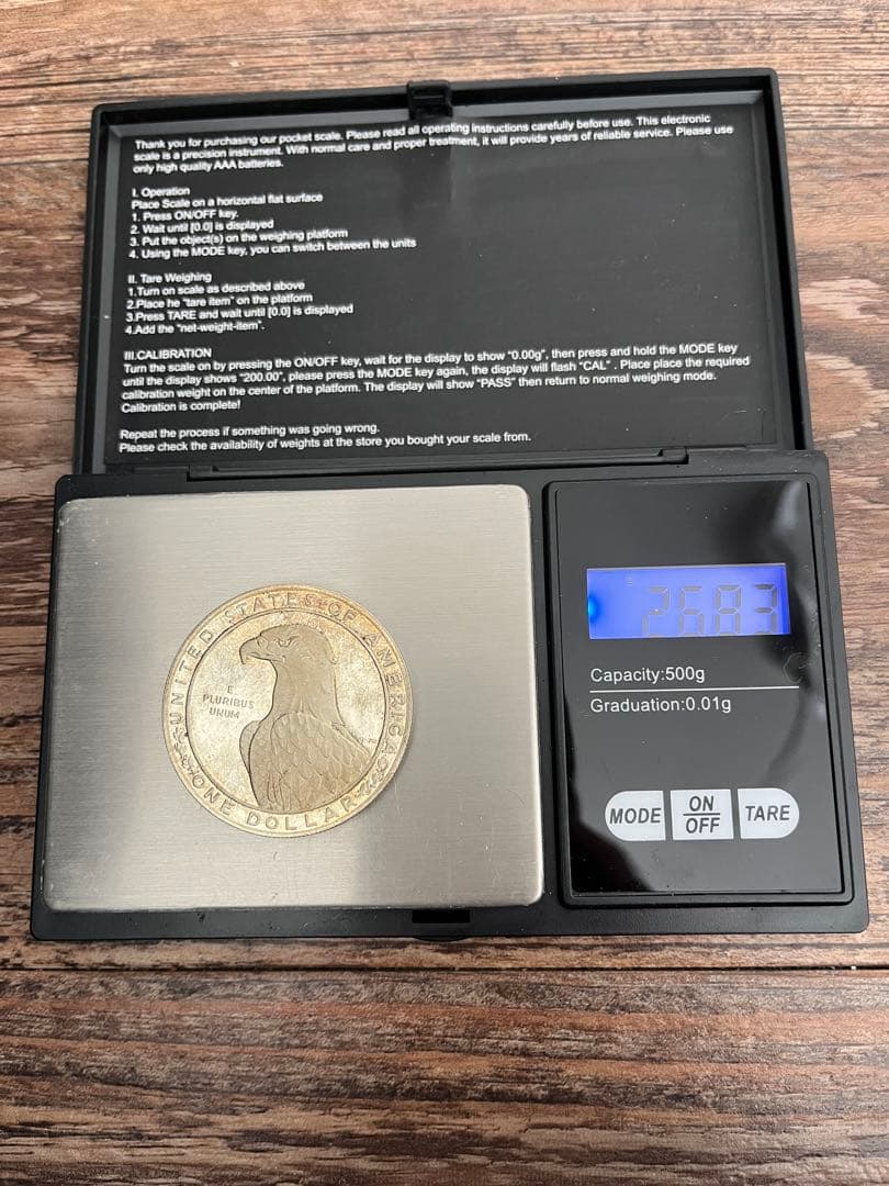 ロサンゼルスオリンピック銀貨　記念メダル
