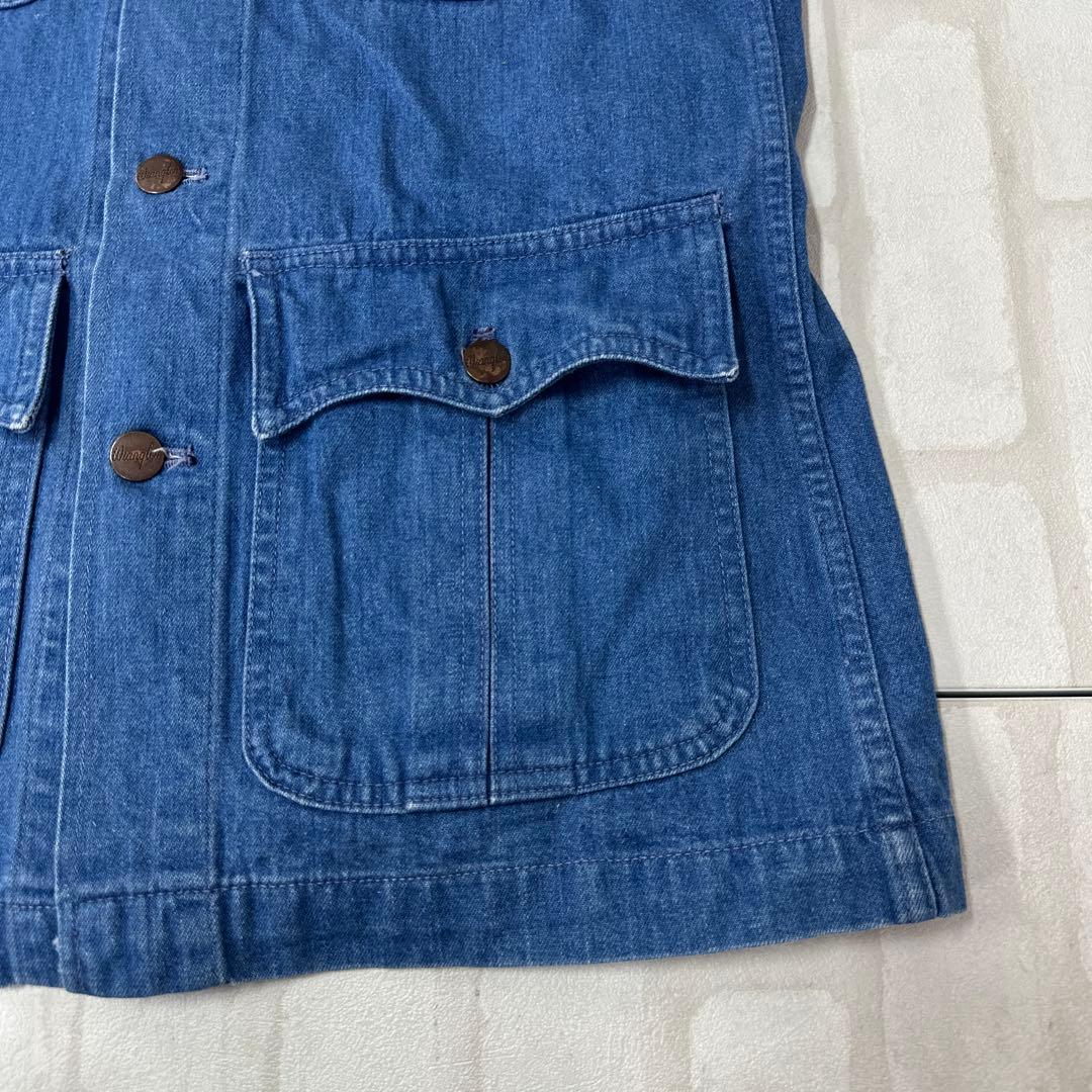 値下げ 90s ラングラー Wrangler デニム ブッシュ ジャケット M