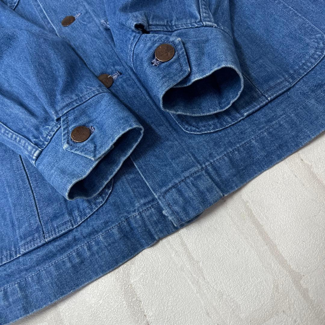 値下げ 90s ラングラー Wrangler デニム ブッシュ ジャケット M