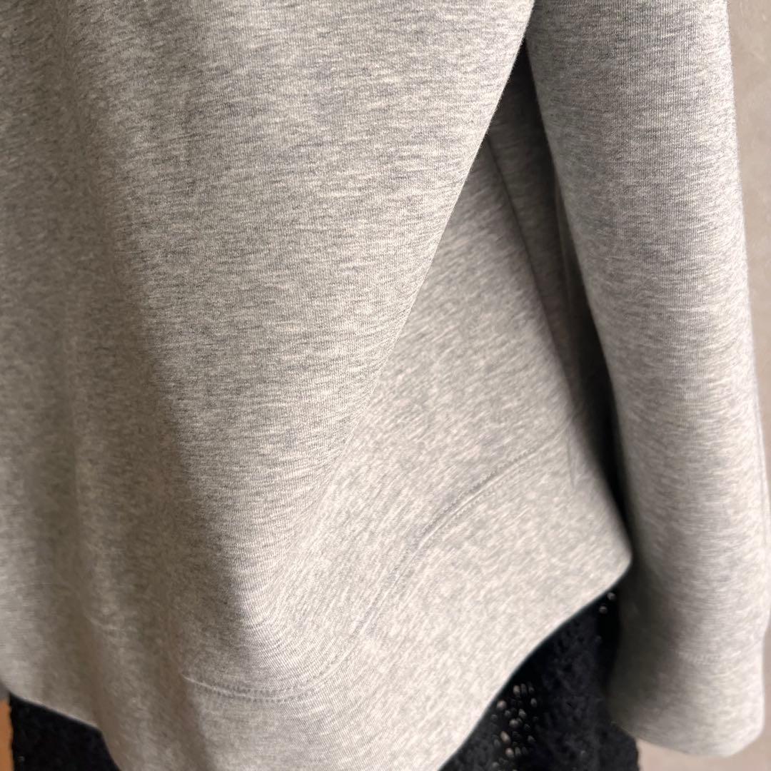 未使用【Spick & Span】 ストレッチジップフードパーカー フーディ