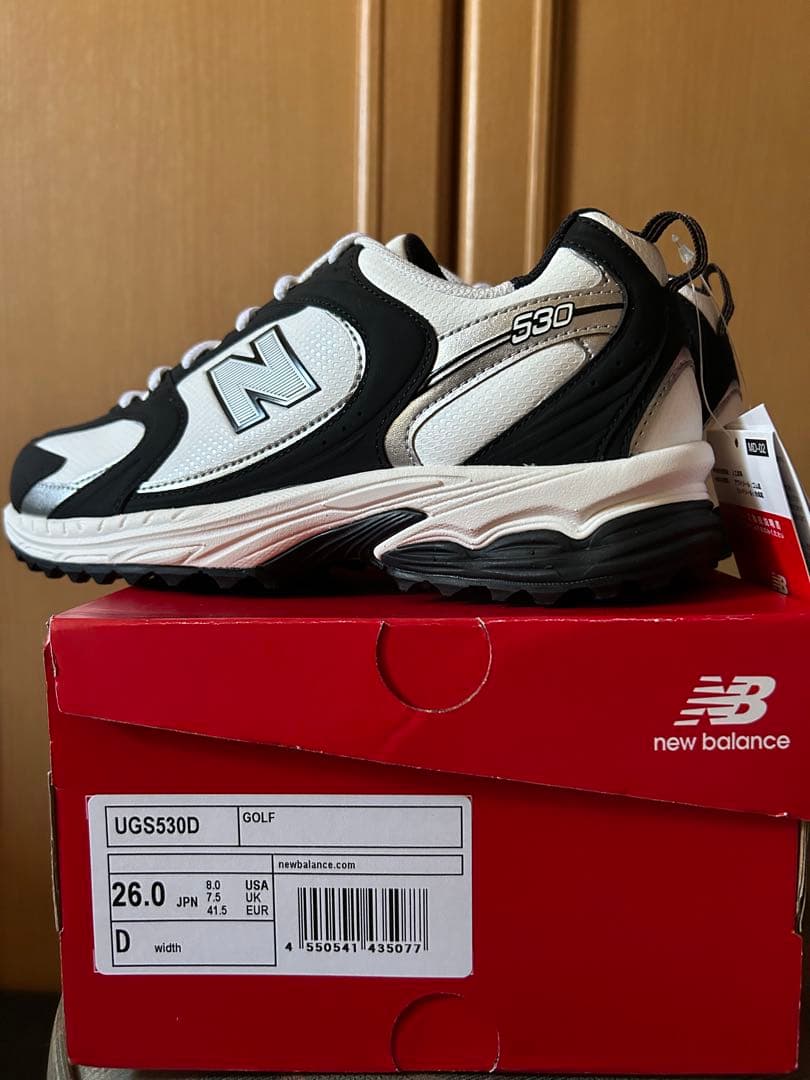 NEW balance ゴルフシューズ　男女兼用 新品未使用