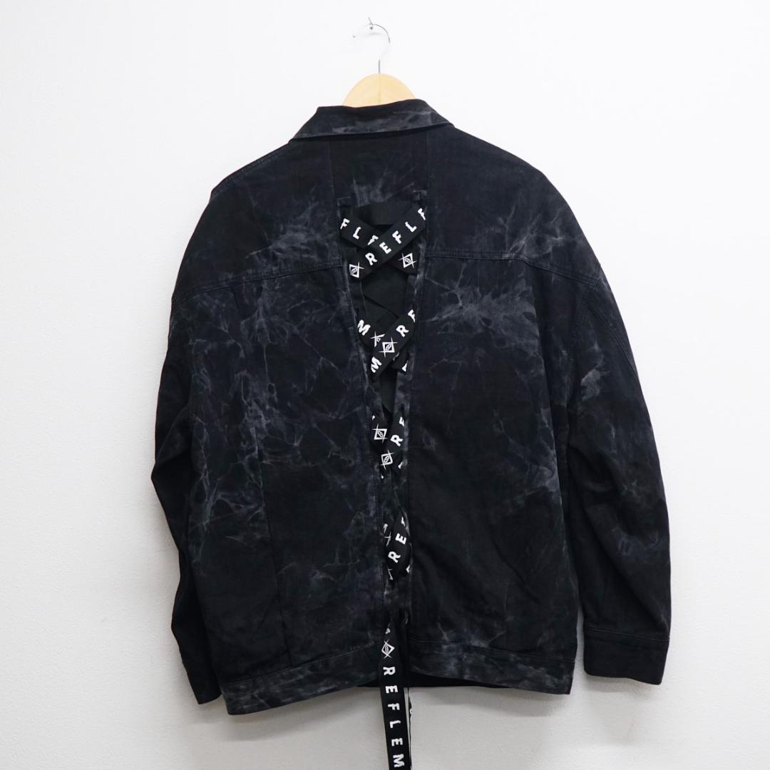 REFLEM レフレム デニムジャケット USED美品 男女兼用 ペイント