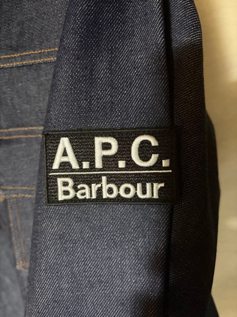 Barbour × A.P.C SPEY デニムジャケット　L
