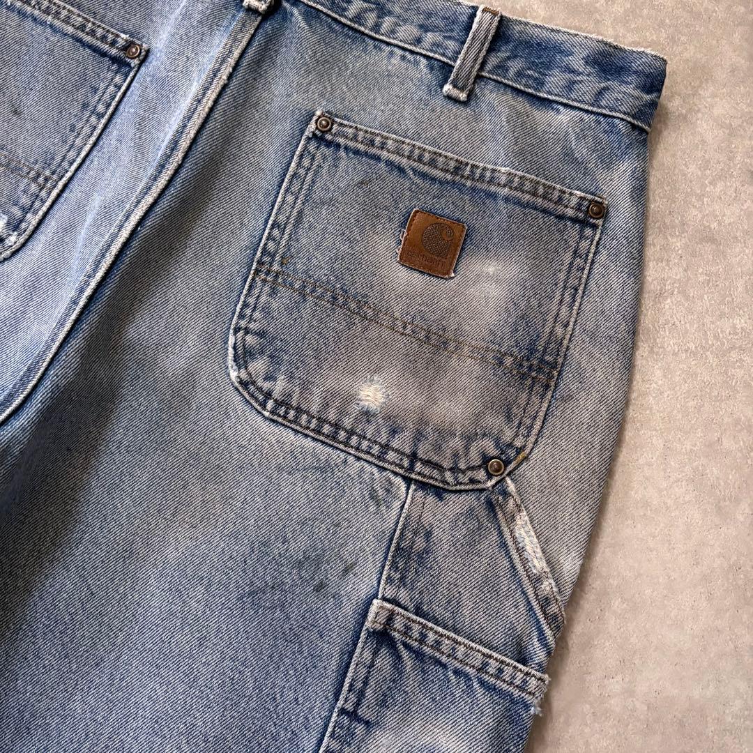 パンツ Carhartt Double Knee Denim Painter Pants