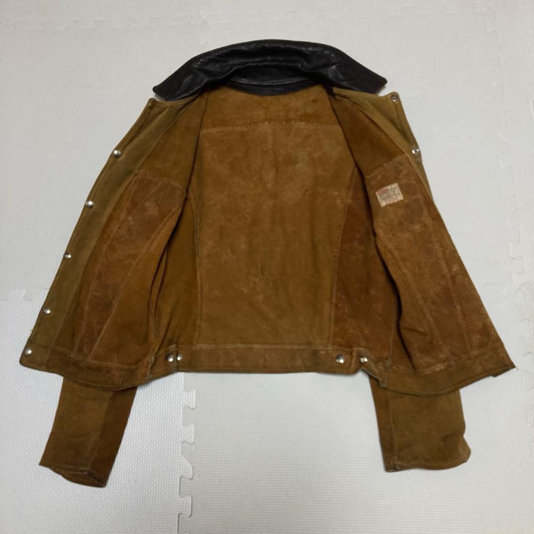 リーバイス ショートホーン レザージャケット50'