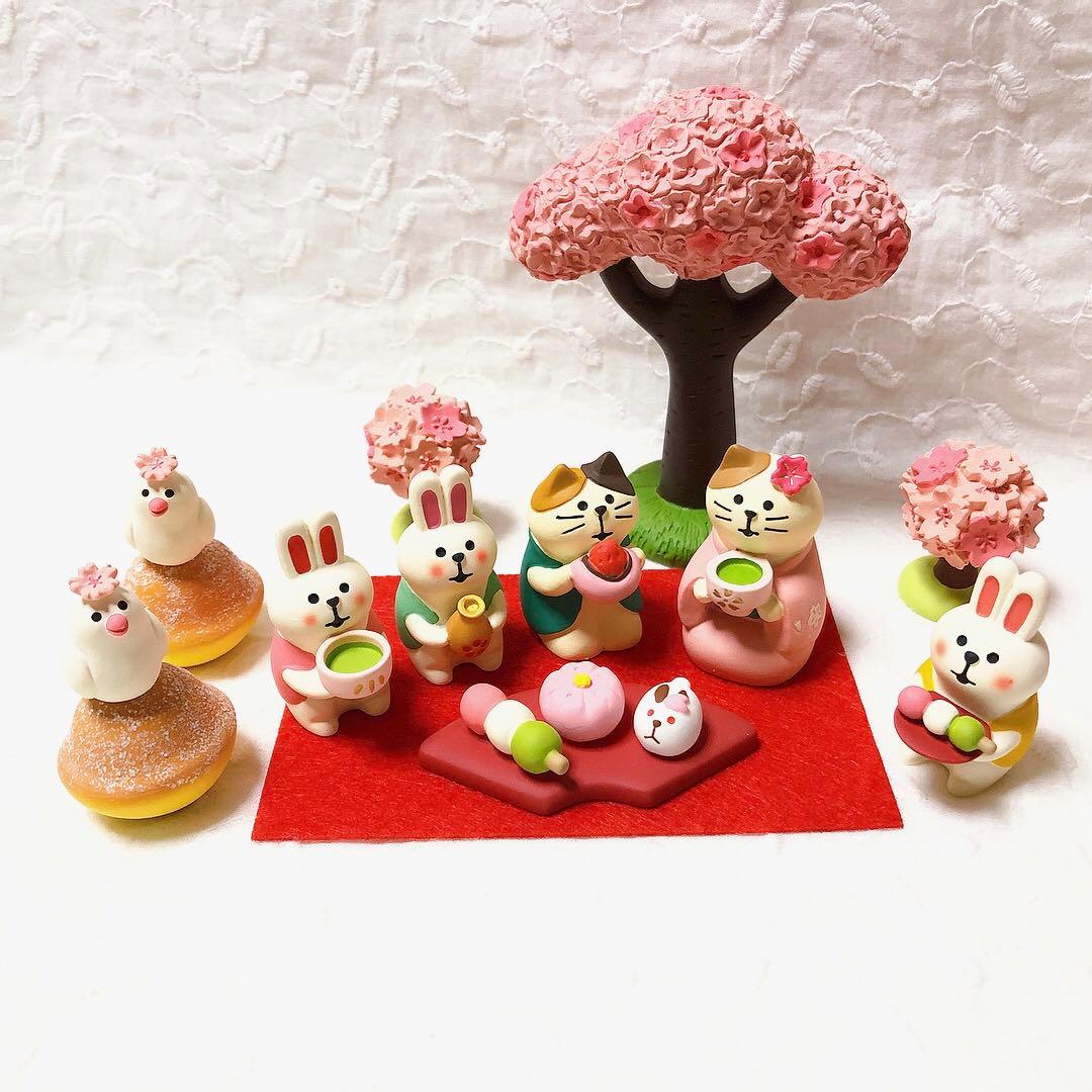匿名　新品　未使用　コンコンブル うさぎ　ひな祭り　お花見