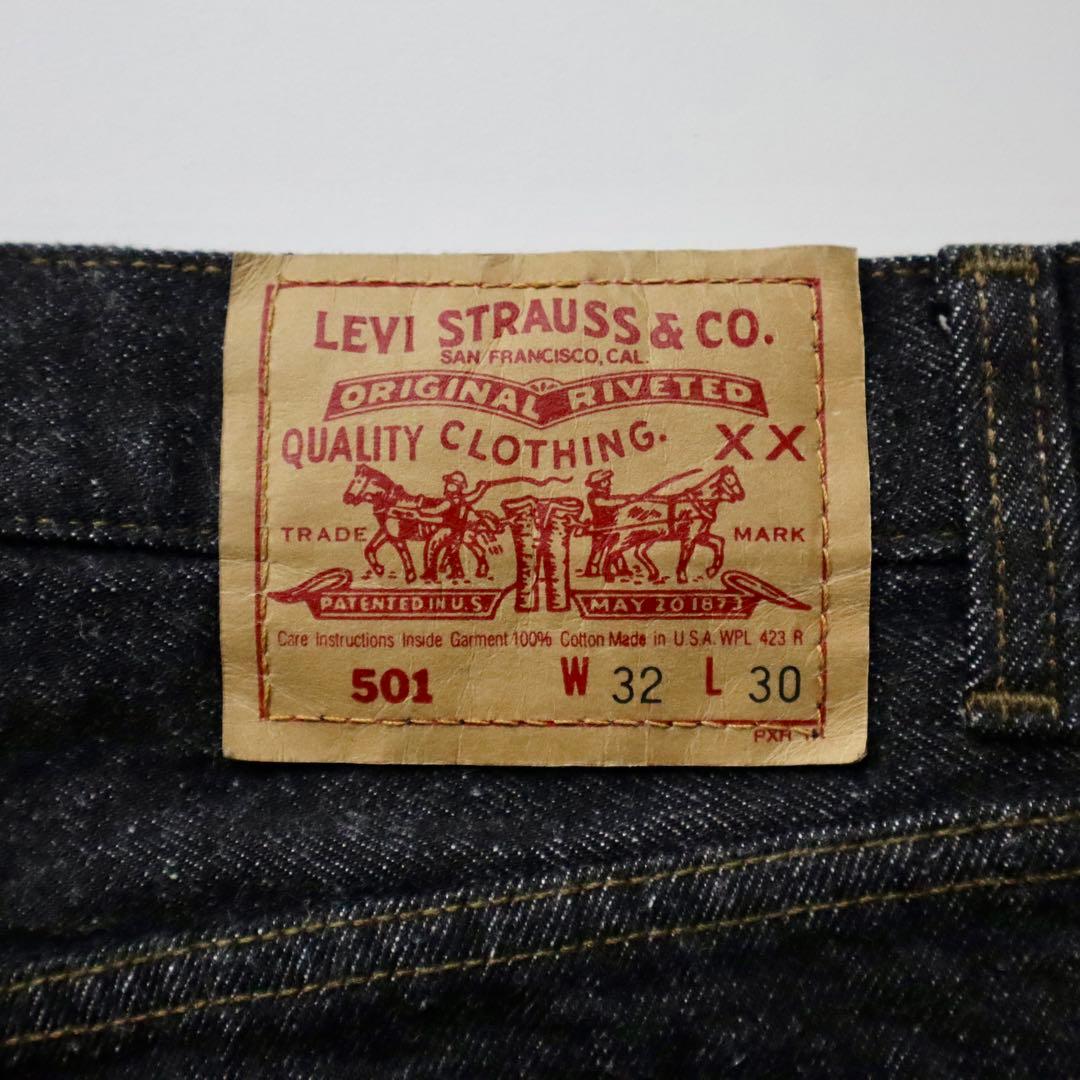 N*o様 Levi’s 501-0658 先染めブラック USA製 W32 L3