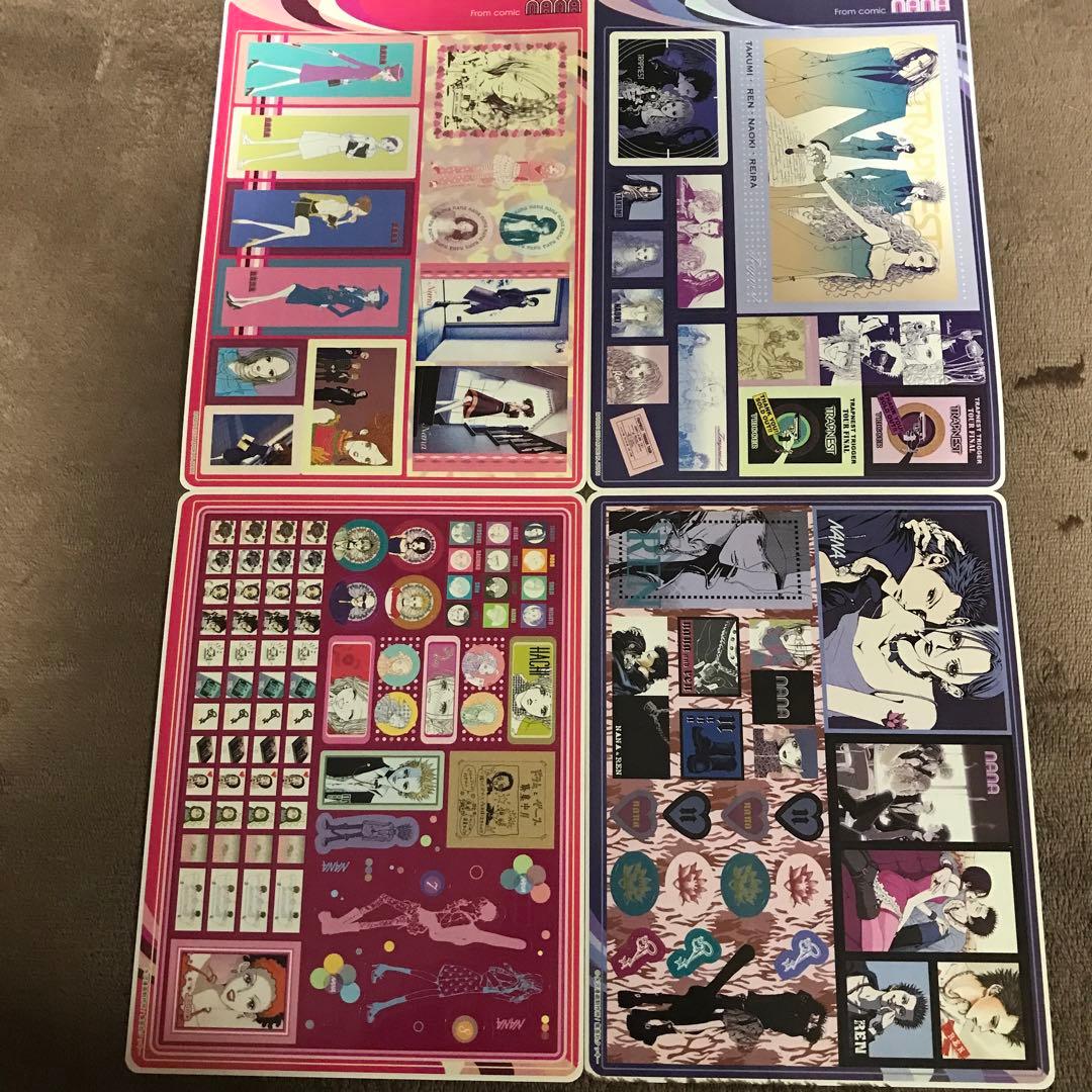 【新品未使用品】激レア　全4種　NANA ジャンボシールダス
