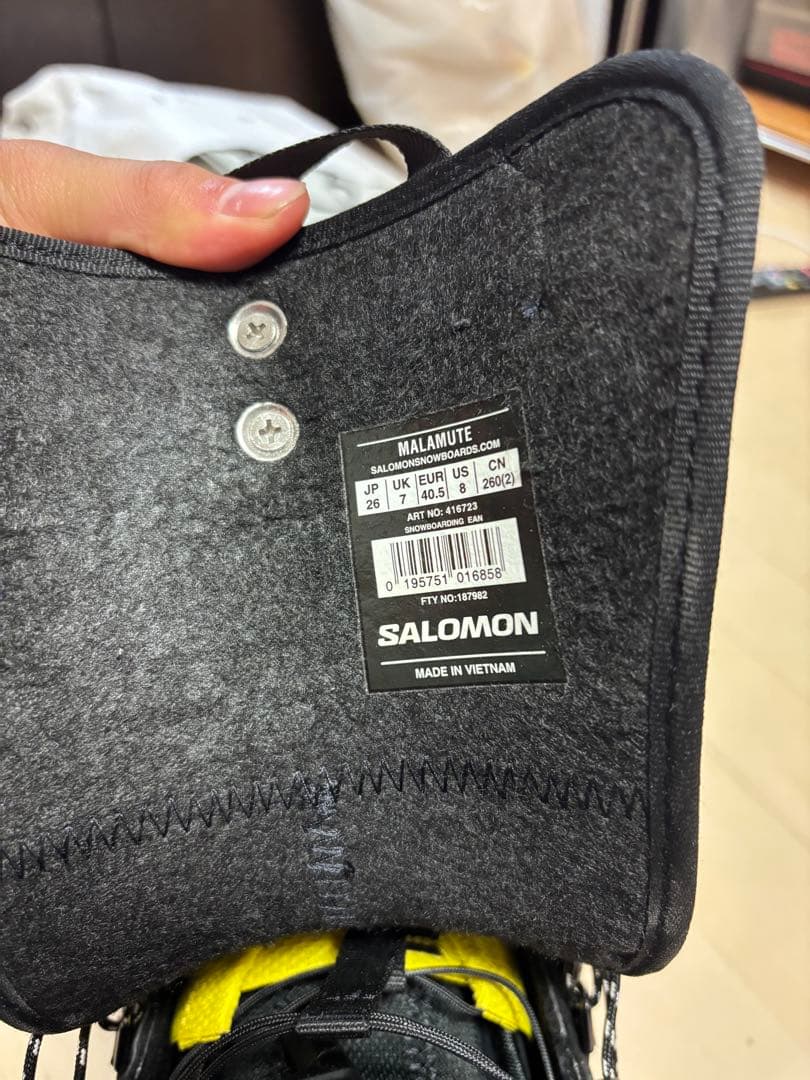スノーボード salomon malamute 24-25 26cm