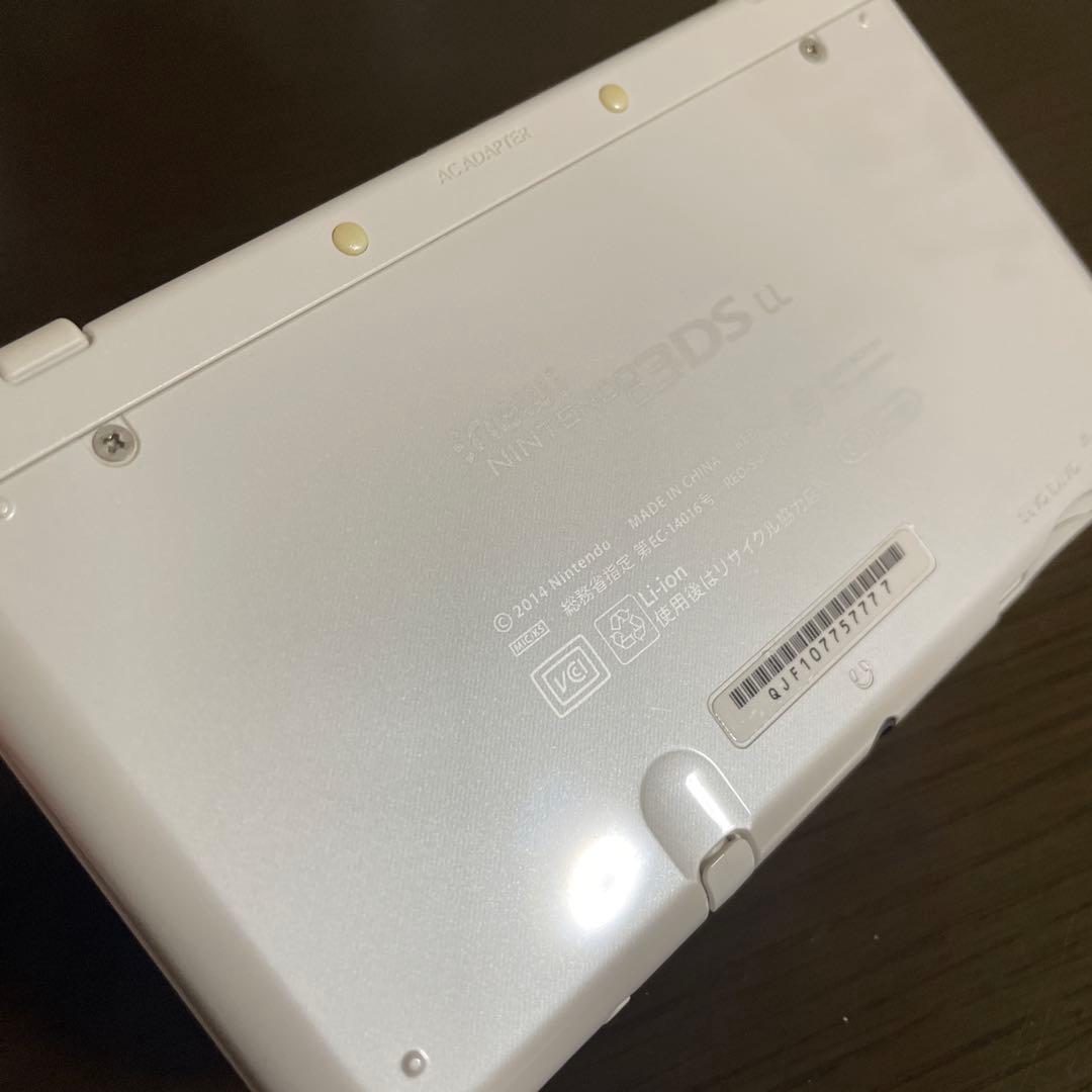 Newニンテンドー3DSLL パールホワイト (上下IPS液晶)